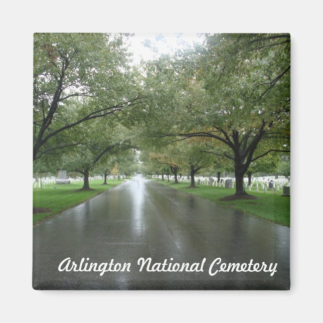Arlington National Cemetery Square Magnet (Framsidan)