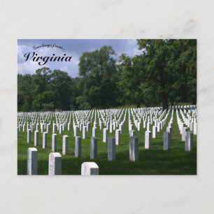 Arlington National Cemetery Virginia Vykort