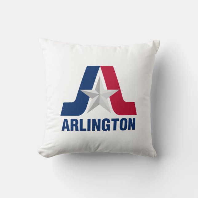 Arlington, Texas Dekorativ kudde (Framsida)