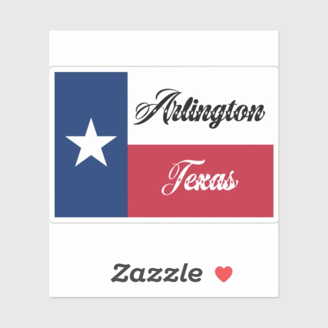 Arlington Texas Klistermärken (Ark)