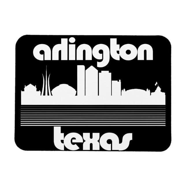 Arlington,Texas Magnet (Horisontell)