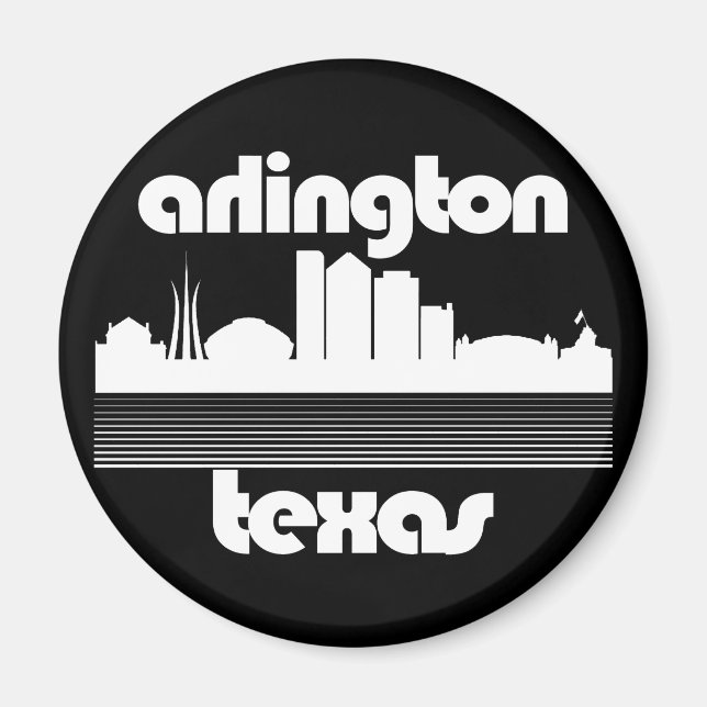 Arlington,Texas Magnet (Framsidan)