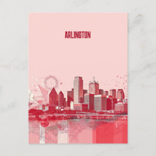 Arlington Texas Travel Vykort
