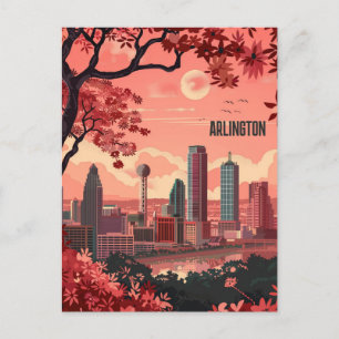 Arlington Texas Travel Vykort