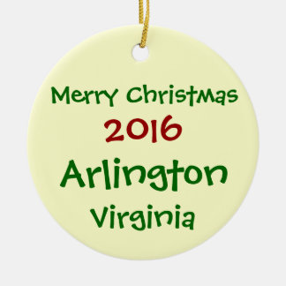 ARLINGTON VIRGINIA GOD JULPRYDNAD 2016 JULGRANSPRYDNAD KERAMIK