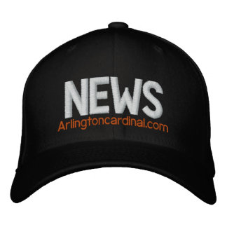 Arlingtoncardinal.com NEWS Hat Broderad Keps