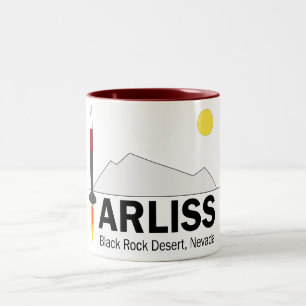 ARLISS-mugg av kärlek Två-Tonad Mugg