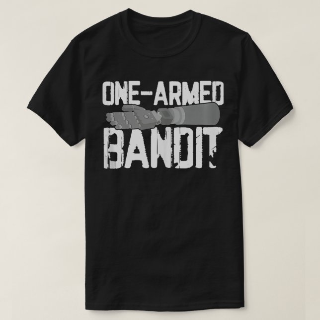 Arm Amputee Funny Humor Amputation Support Joke G T Shirt (Design framsida)