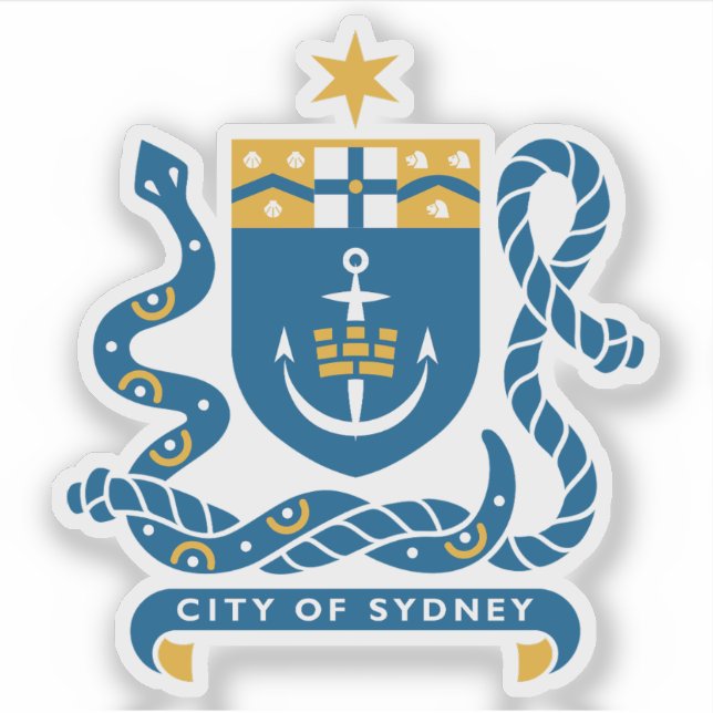 Arm, Australien, jackat Klistermärken (Framsida)