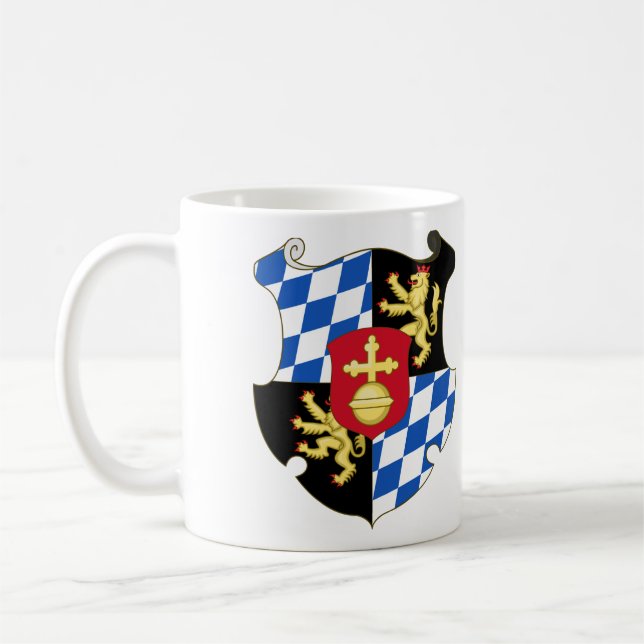 Arm av Charles VII Albert, Heliga Roman Emperor Co Kaffemugg (Vänster)
