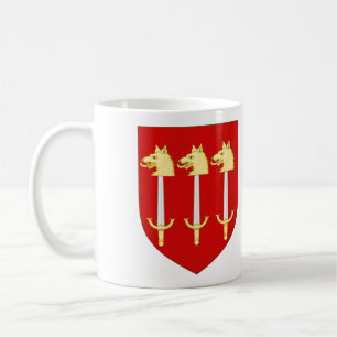 Arm av Klan sken av skålkaffe Mugg