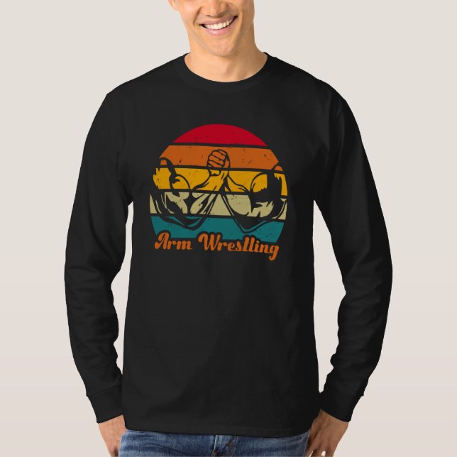 Arm Bar Wrestling T Shirt (Framsida)