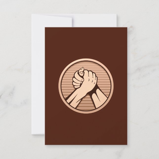 Arm brottning Bronze (Framsida)
