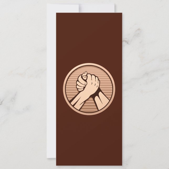 Arm brottning Bronze (Framsida)