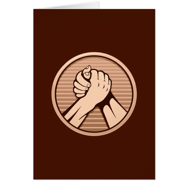 Arm brottning Bronze OBS Kort (Framsidan)