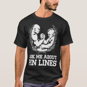 Arm brottning för Arm Wrestler Wrestling Idrottsma T Shirt