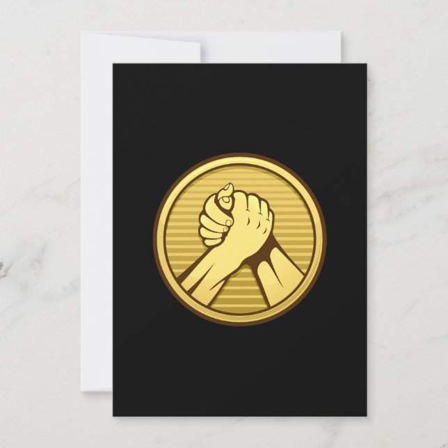 Arm, brottning Guld (Framsida)