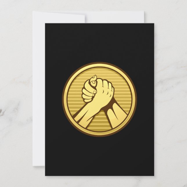 Arm, brottning Guld (Framsida)