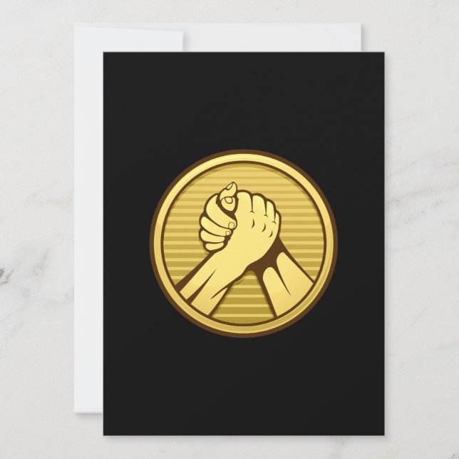 Arm, brottning Guld (Framsida)