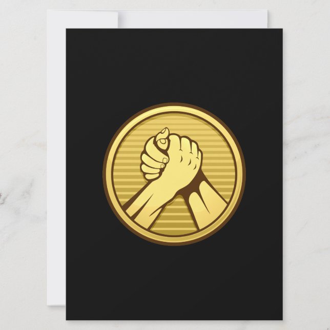 Arm, brottning Guld (Framsida)