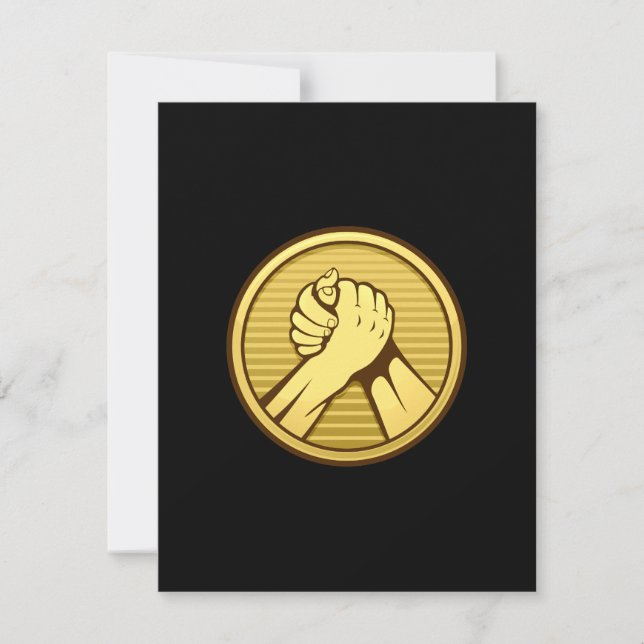 Arm, brottning Guld (Framsida)