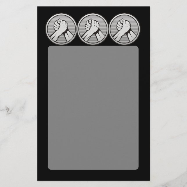 Arm, brottning Silver Flygblad (Framsidan)