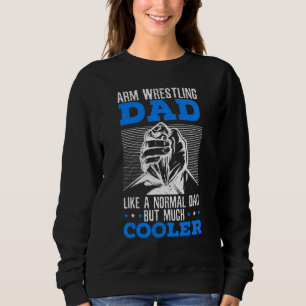 Arm brottning som ett normalt Pappa, men mycket ky T Shirt