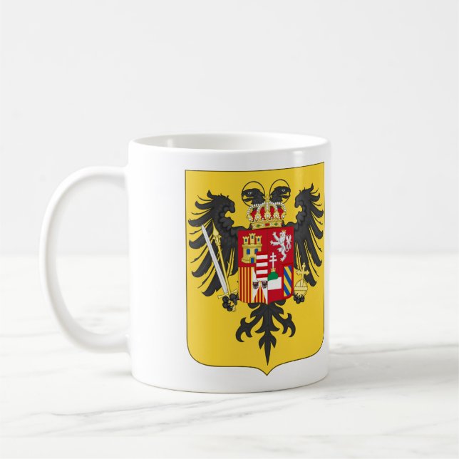 Arm Charles Heliga Roman Emperor Coffee Mugg (Vänster)