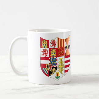 Arm Charles V Heliga Roman Emperor Coffee Mugg
