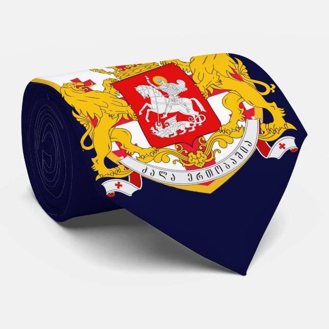 Arm för Georgia flaggalag Slips (Rullad)