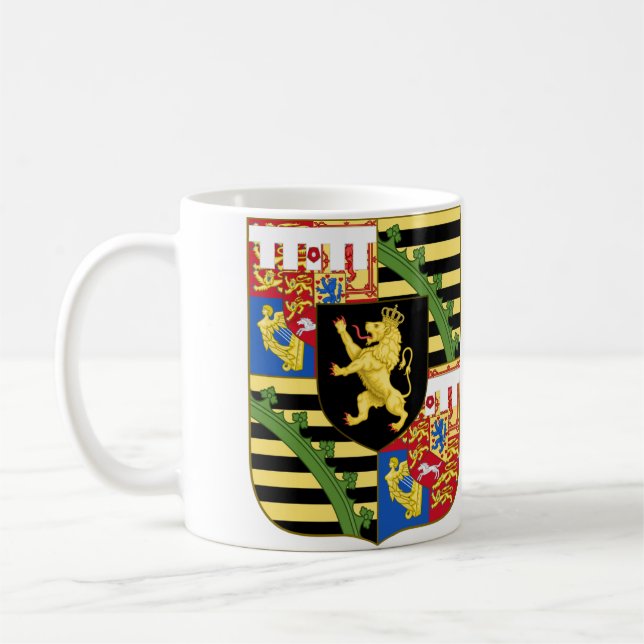 Arm i Kung Leopold I i Belgien Kaffemugg (Vänster)