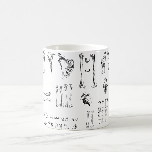 Arm, inklusive axel och hand kaffemugg (Center)