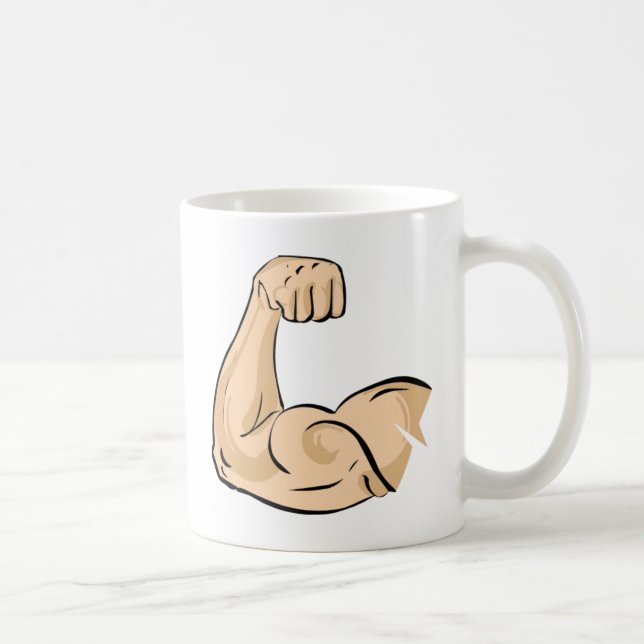 Arm Muscle Kaffemugg (Höger)