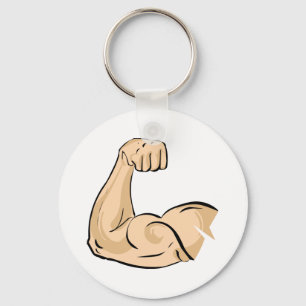 Arm Muscle Nyckelring