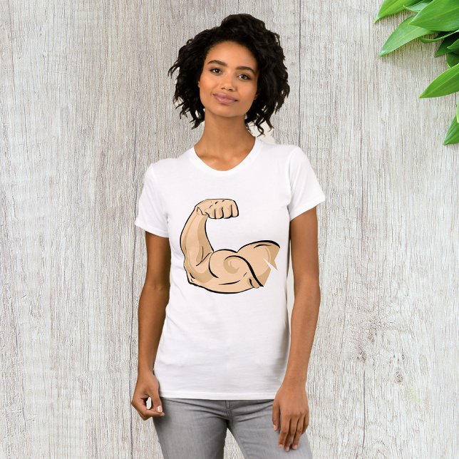 Arm Muscle Womens T-Shirt (Skapare uppladdad)