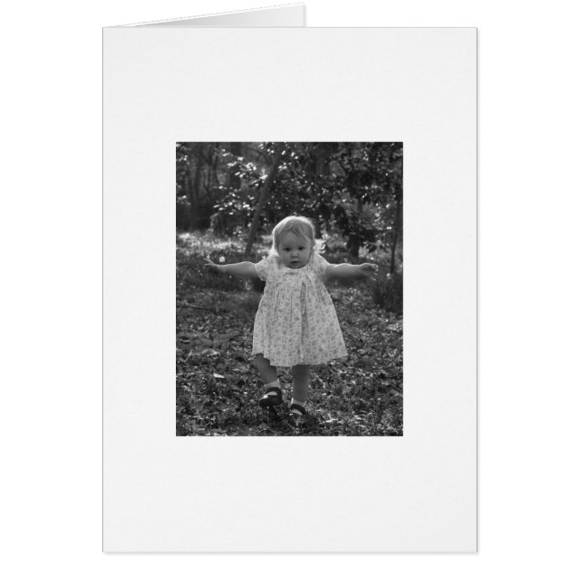 arm öppen hälsningskort (Framsidan)