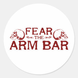 Arm Pub Runt Klistermärke