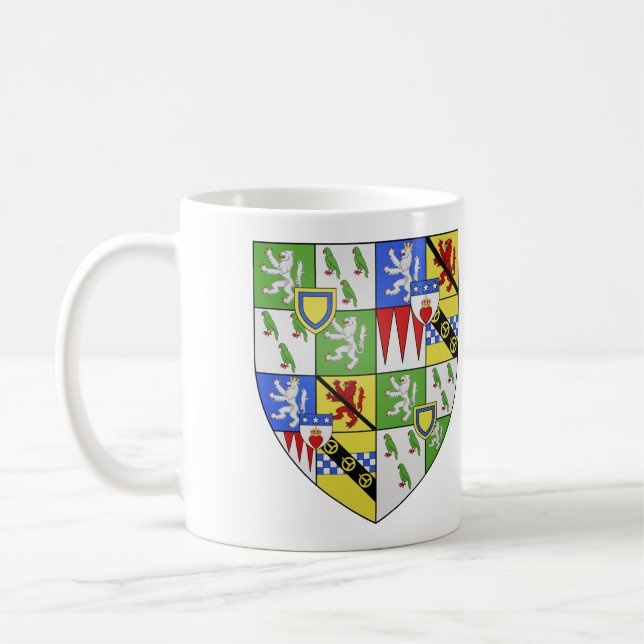 Arm till Douglas Home, Earl of Home Coffee Mugg (Vänster)