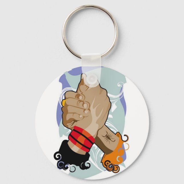 Arm Wrestle Keychain Nyckelring (Framsida)
