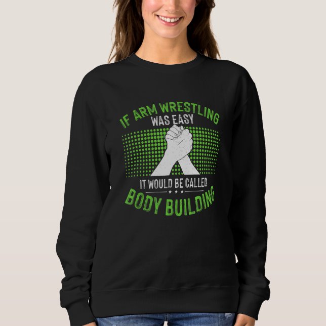 Arm Wrestler Arm Wrestling T Shirt (Framsida)