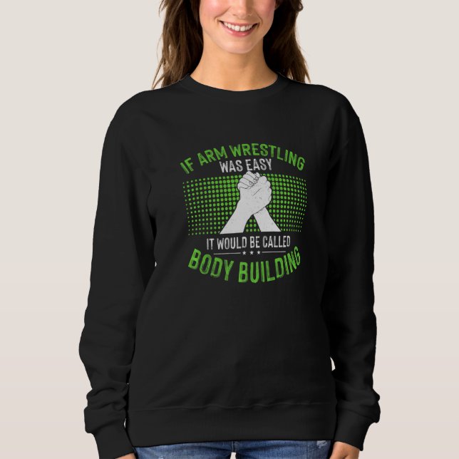 Arm Wrestler Arm Wrestling T Shirt (Framsida)