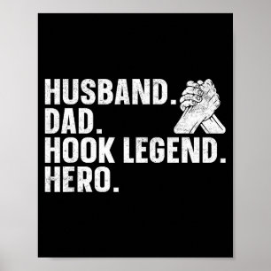 Arm Wrestling Armbrottare Make. Pappa. Hook Legend Poster