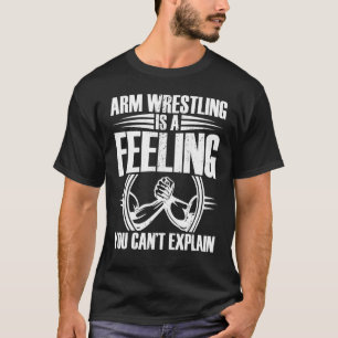 Arm Wrestling Armwrestler Idrottsman Squeezing Bic T Shirt