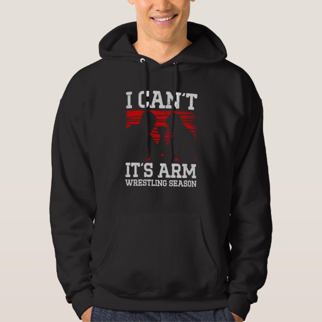 Arm Wrestling For Arm Wrestler Wrestling Athlete C Hoodie (Framsida)