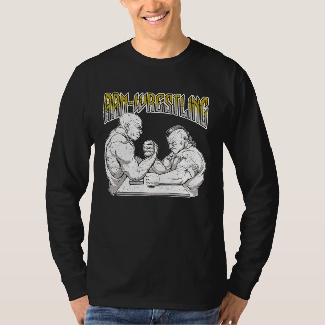 Arm Wrestling T Shirt (Framsida)