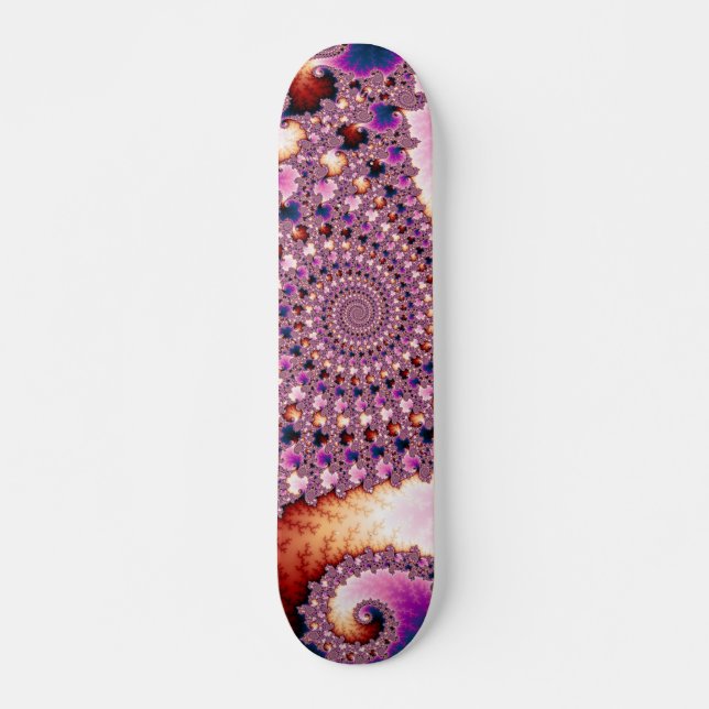 Armada - Fractal Old School Skateboard Bräda 21,6 Cm (Framsida)