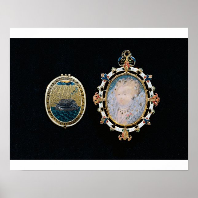 Armada Jewel, drottning Elizabeth I enclo Poster (Framsidan)