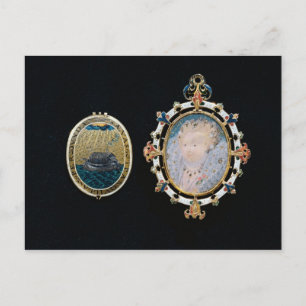 Armada Jewel, drottning Elizabeth I enclo Vykort