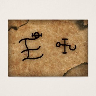 Armadel rainael "parchment" visitkort