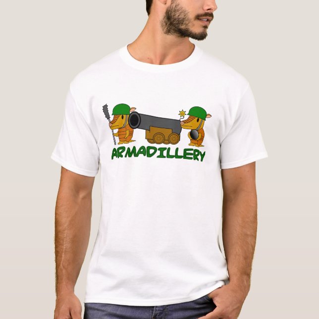 armadillery1 t-shirt (Framsida)